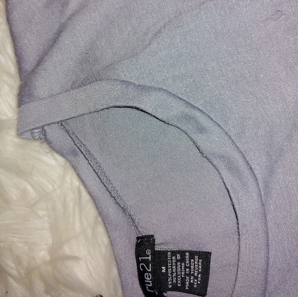 Lavender grey distressed tank - Picture 3 of 3